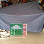 折叠帐篷横杆安装流程: