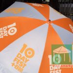 絲印太陽傘-10day-orange