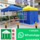 Configuración de la carpa con dosel